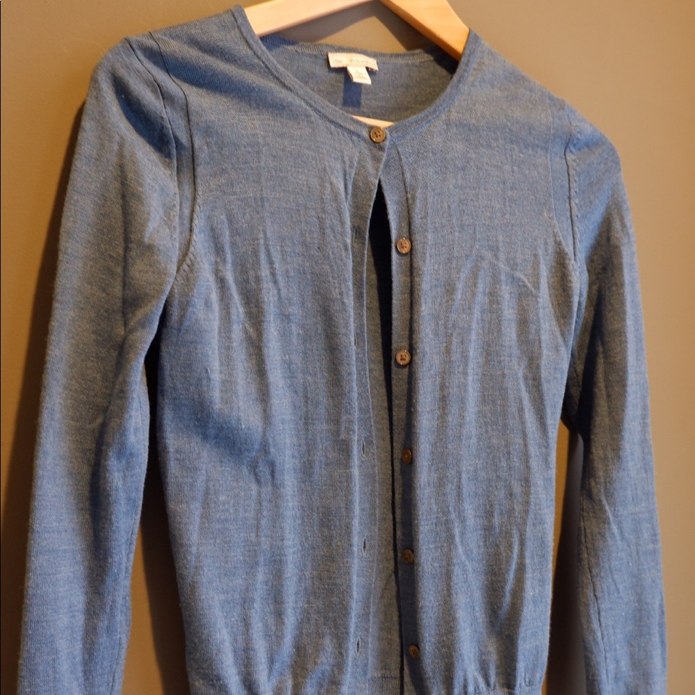 Merino wool cardigan